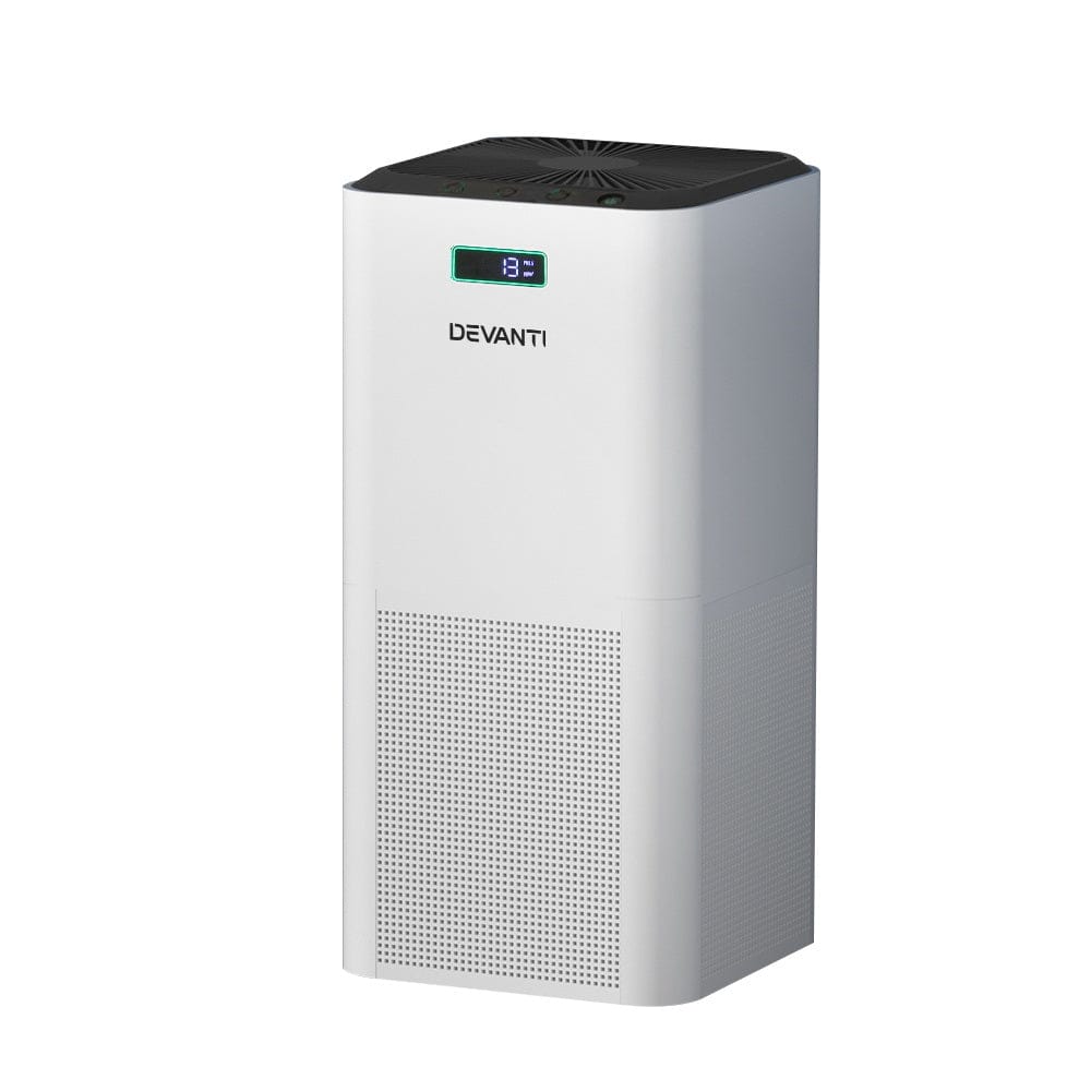 Devanti Appliances > Aroma Diffusers & Humidifiers > Purifiers Devanti Air Purifier Home Purifiers HEPA Filter
