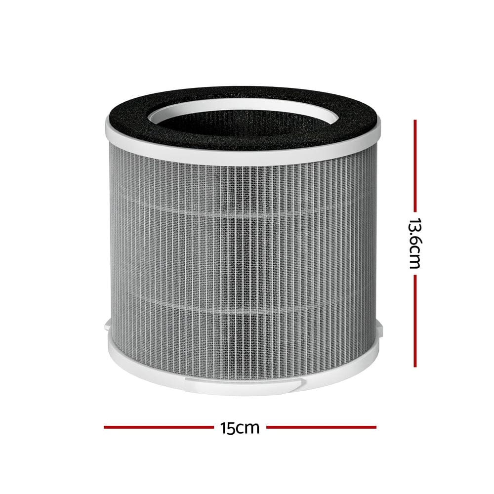 Devanti Appliances > Aroma Diffusers & Humidifiers > Purifiers Devanti Replacement Filter Air Purifier HEPAh11 Filters Carbon 3-layer