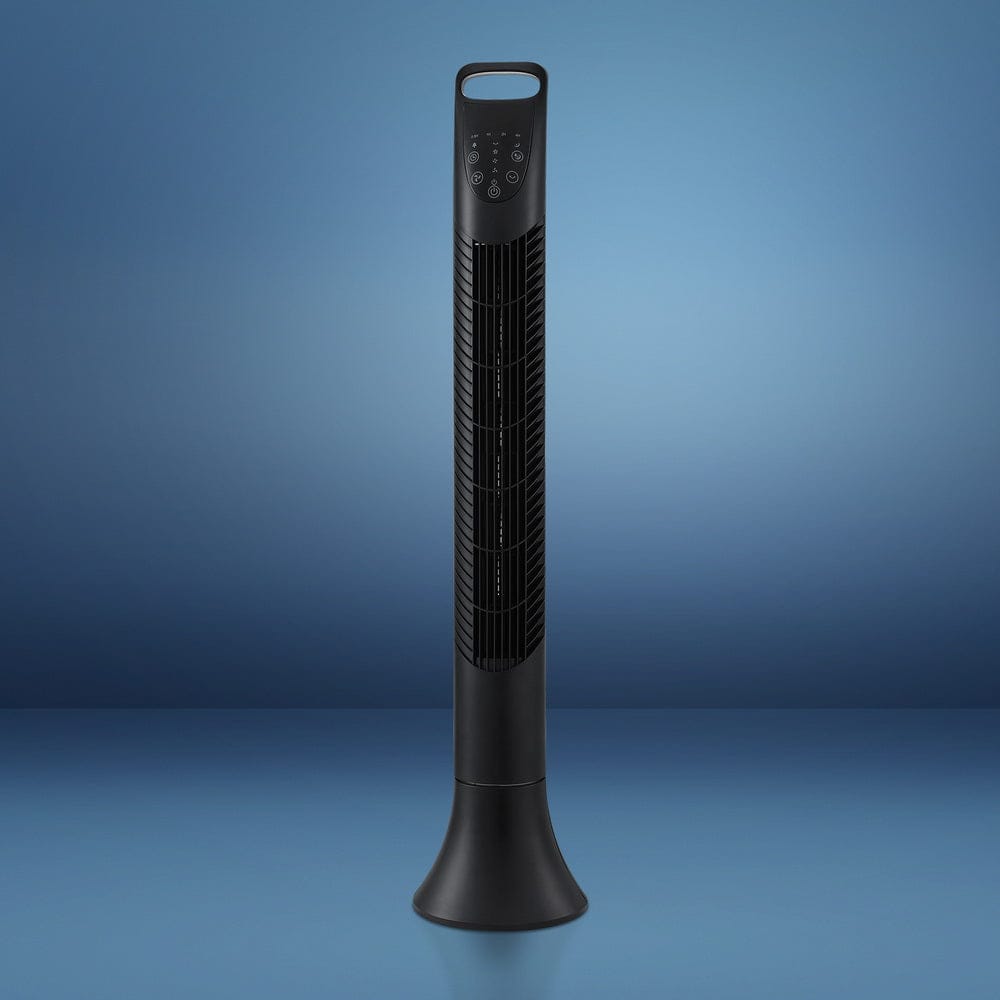 Devanti Appliances > Fans > Ceiling Fans Devanti Tower Fan Oscillating 3 Speeds with Remote 91cm