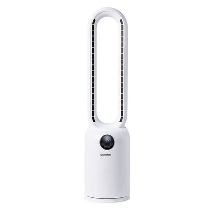 Devanti Appliances > Fans > Portable Fans Devanti 2in1 Bladeless Fan Air Purification W/ Remote 88cm