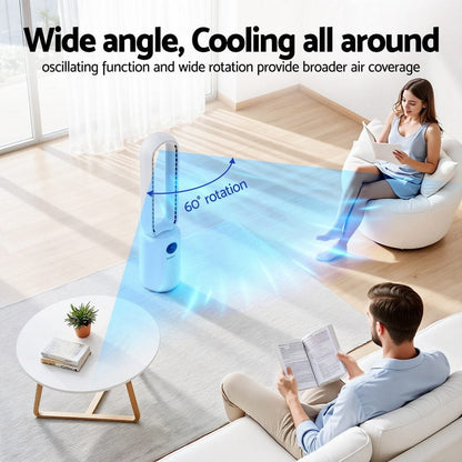 Devanti Appliances > Fans > Portable Fans Devanti 2in1 Bladeless Fan Air Purification W/ Remote 88cm