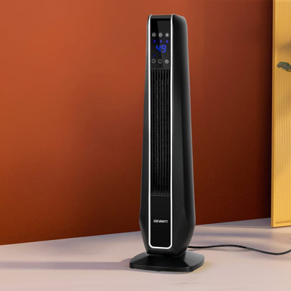 Devanti Appliances > Heaters > Electric Heaters Devanti Electric Ceramic Tower Heater 2400W