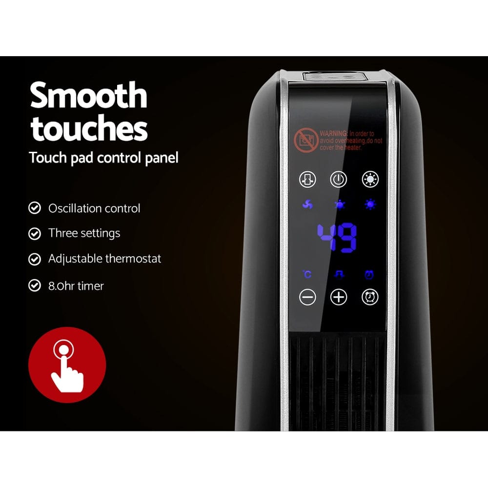 Devanti Appliances > Heaters > Electric Heaters Devanti Electric Ceramic Tower Heater 2400W