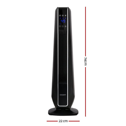 Devanti Appliances > Heaters > Electric Heaters Devanti Electric Ceramic Tower Heater 2400W