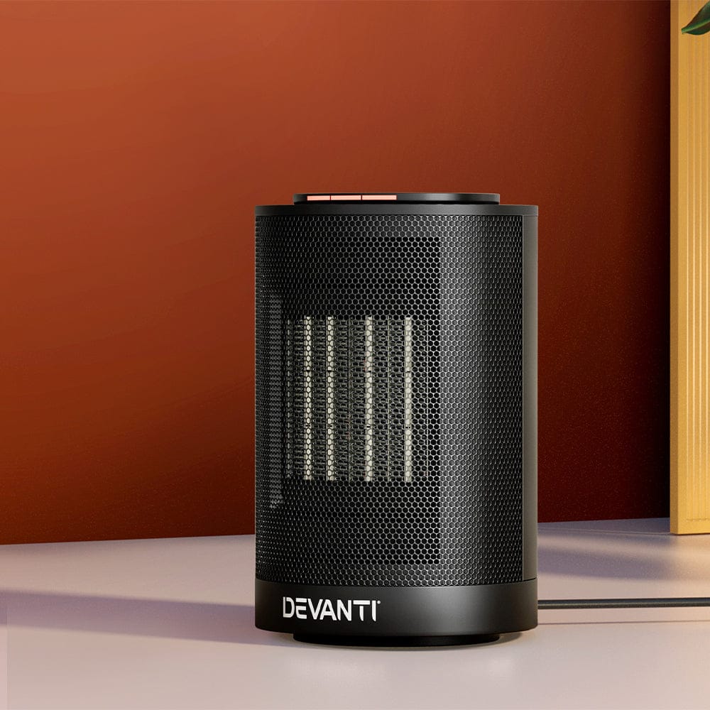 Devanti Appliances > Heaters > Electric Heaters Devanti Electric Fan Heater 1200W