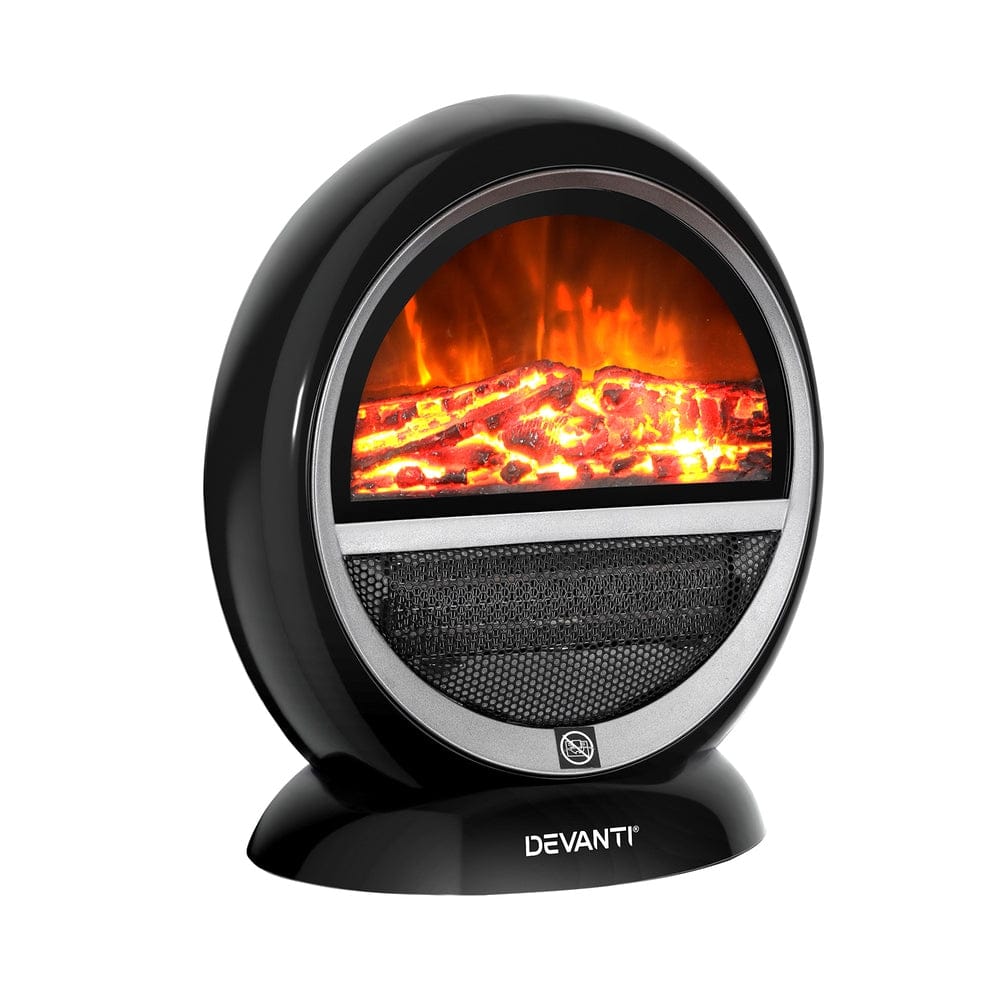 Devanti Appliances > Heaters > Electric Heaters Devanti Electric Fireplace Fire Heaters 1500W