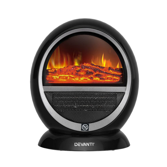 Devanti Appliances > Heaters > Electric Heaters Devanti Electric Fireplace Fire Heaters 1500W