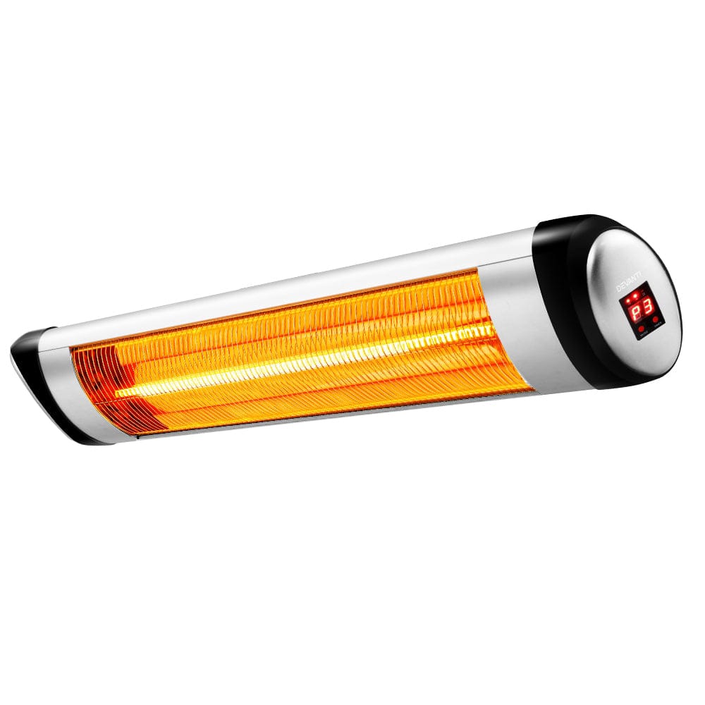 Devanti Appliances > Heaters > Electric Heaters Devanti Electric Strip Heater Radiant Heaters 1500W