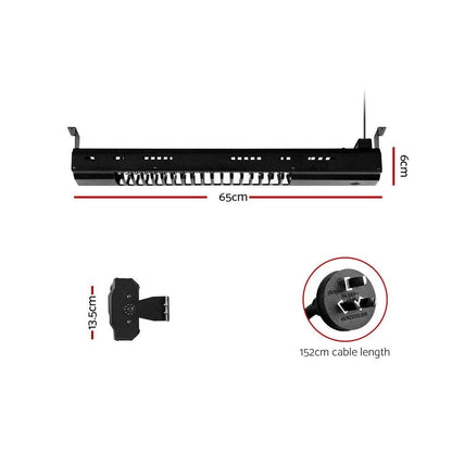 Devanti Appliances > Heaters > Electric Heaters Devanti Electric Strip Heater Radiant Heaters 2000W