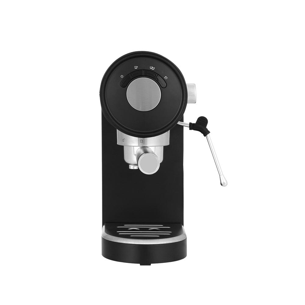 Devanti Appliances > Kitchen Appliances > Coffee Machines & Accessories Devanti 20 Bar Coffee Machine Espresso Cafe Maker Black