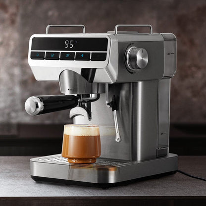 Devanti Appliances > Kitchen Appliances > Coffee Machines & Accessories Devanti 20 Bar Coffee Machine Espresso Cafe Maker