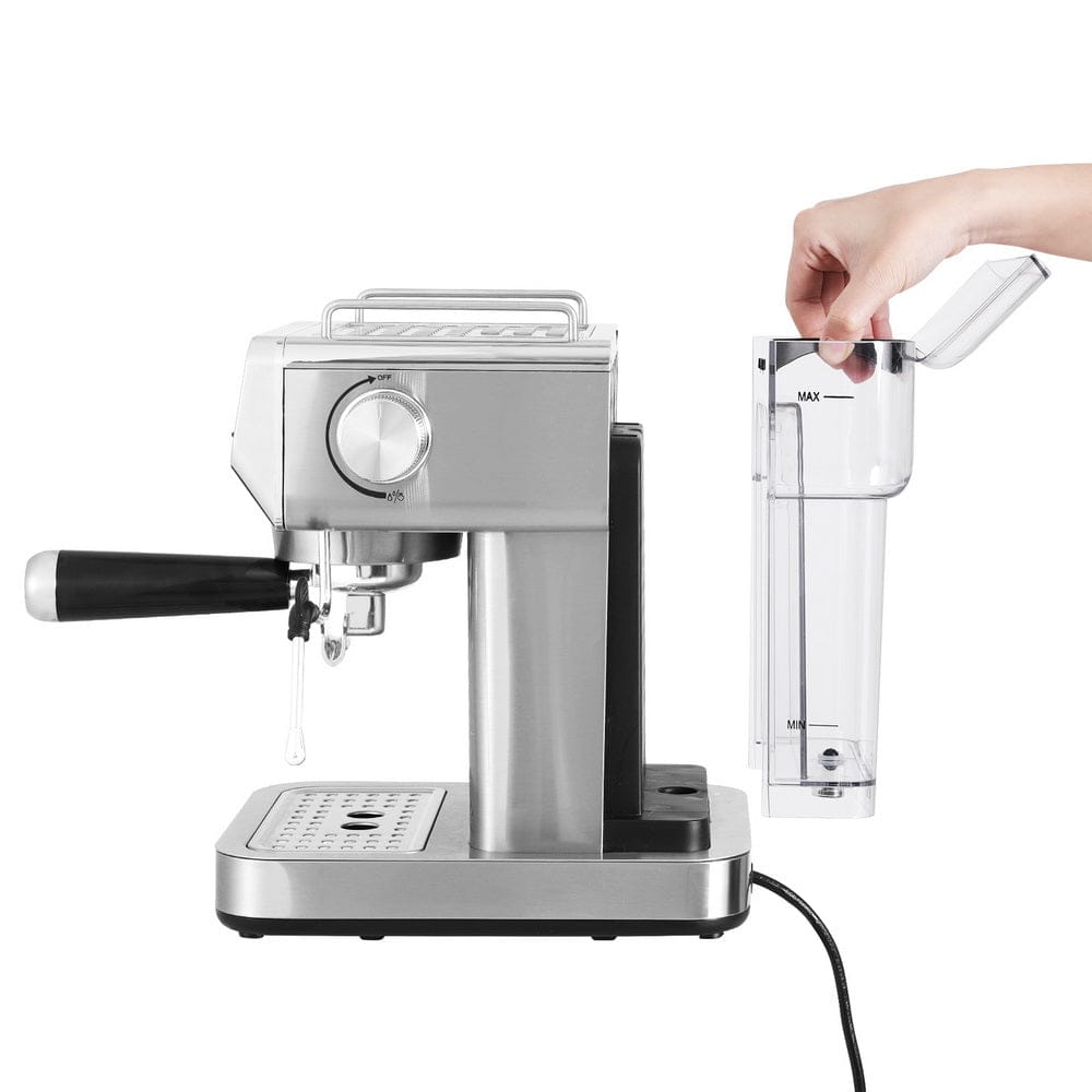 Devanti Appliances > Kitchen Appliances > Coffee Machines & Accessories Devanti 20 Bar Coffee Machine Espresso Cafe Maker