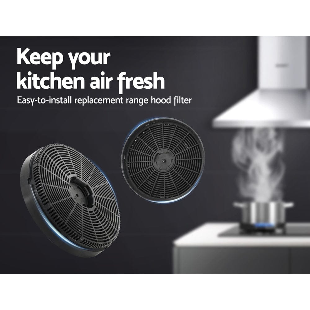 Devanti Appliances > Kitchen Appliances > Cooking Ranges Devanti 16cm Range Hood Carbon Charcoal Filters Replacement X2