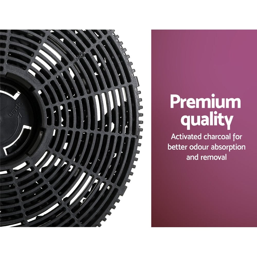 Devanti Appliances > Kitchen Appliances > Cooking Ranges Devanti 16cm Range Hood Carbon Charcoal Filters Replacement X2