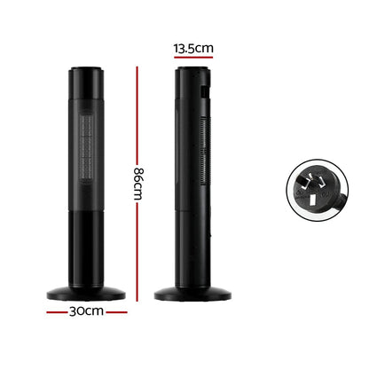 Devanti Appliances > Kitchen Appliances > Cooktops & Stoves Devanti Ceramic Tower Heater 3D Flame 2000W