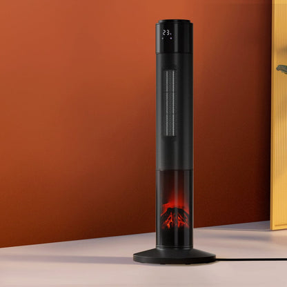 Devanti Appliances > Kitchen Appliances > Cooktops & Stoves Devanti Ceramic Tower Heater 3D Flame 2000W