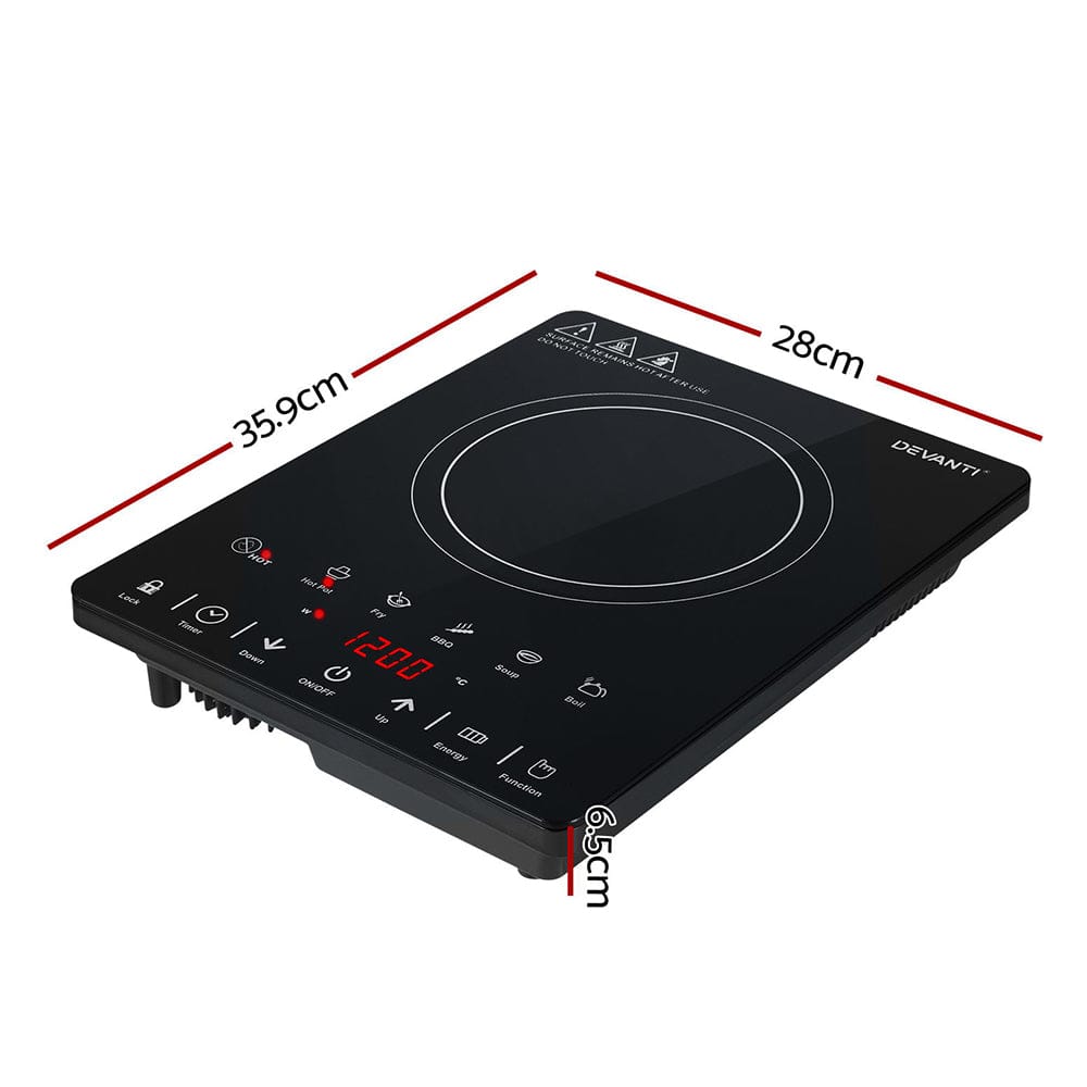 Devanti Appliances > Kitchen Appliances > Cooktops & Stoves Devanti Electric Ceramic Cooktop 30cm