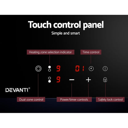 Devanti Appliances > Kitchen Appliances > Cooktops & Stoves Devanti Electric Ceramic Cooktop 30cm