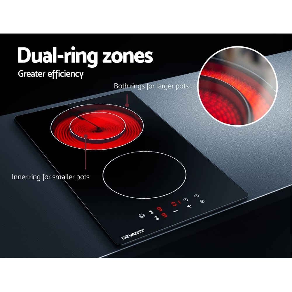 Devanti Appliances > Kitchen Appliances > Cooktops & Stoves Devanti Electric Ceramic Cooktop 30cm