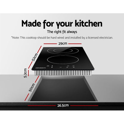 Devanti Appliances > Kitchen Appliances > Cooktops & Stoves Devanti Electric Ceramic Cooktop 30cm