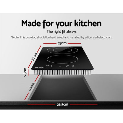 Devanti Appliances > Kitchen Appliances > Cooktops & Stoves Devanti Electric Ceramic Cooktop 30cm