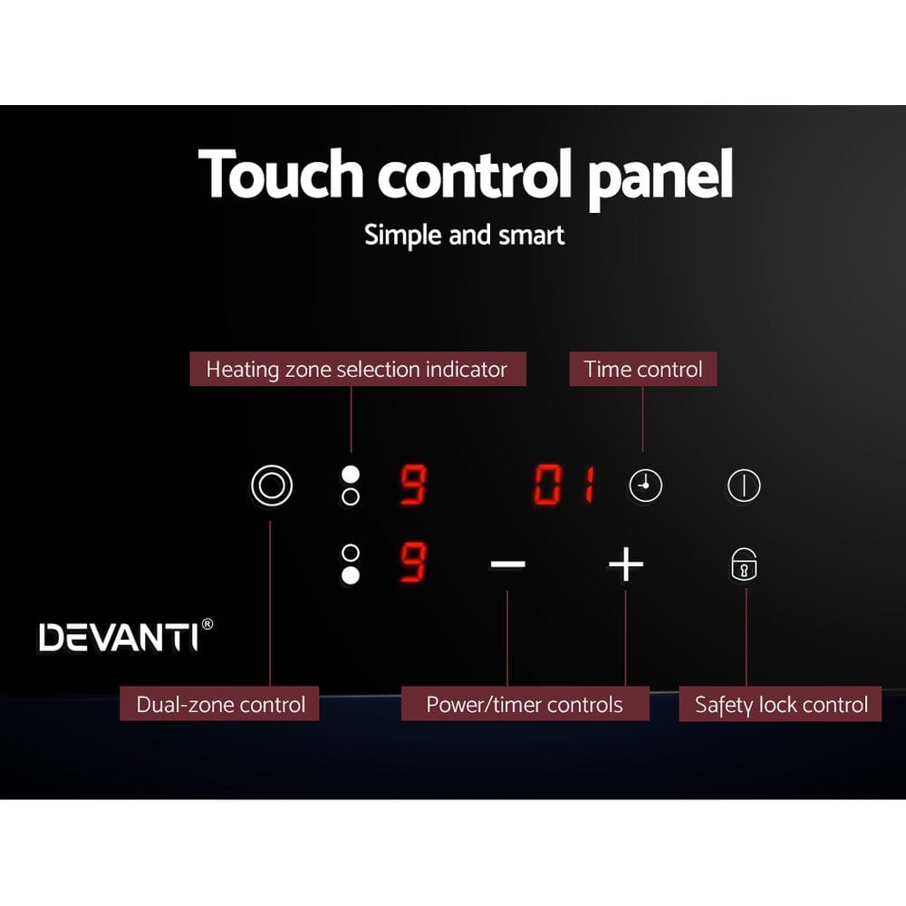 Devanti Appliances > Kitchen Appliances > Cooktops & Stoves Devanti Electric Ceramic Cooktop 30cm
