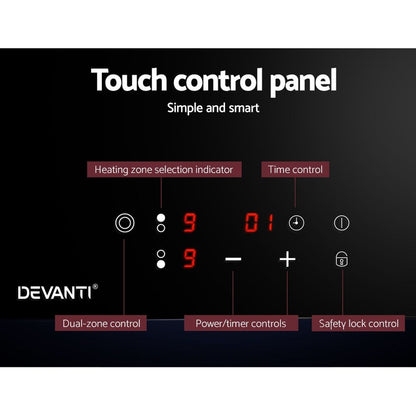 Devanti Appliances > Kitchen Appliances > Cooktops & Stoves Devanti Electric Ceramic Cooktop 30cm