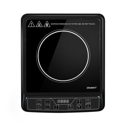 Devanti Appliances > Kitchen Appliances > Cooktops & Stoves Devanti Induction Cooktop 30cm Portable Cooker