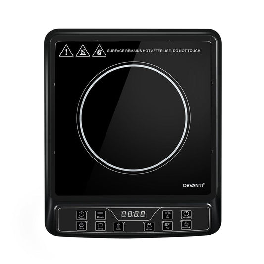 Devanti Appliances > Kitchen Appliances > Cooktops & Stoves Devanti Induction Cooktop 30cm Portable Cooker