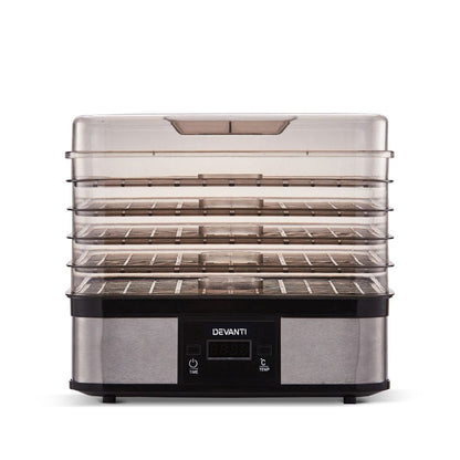 Devanti Appliances > Kitchen Appliances > Food Dehydrators Devanti 5 Trays Food Dehydrator
