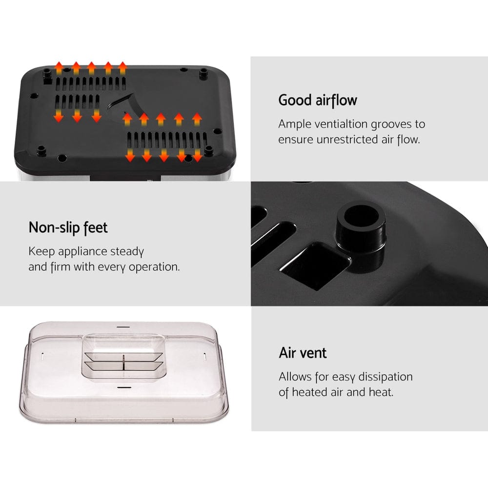 Devanti Appliances > Kitchen Appliances > Food Dehydrators Devanti 5 Trays Food Dehydrator