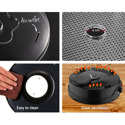Devanti Appliances > Kitchen Appliances > Food Dehydrators Devanti 5 Trays Food Dehydrator Fruit Dehydrators Pet Beef Jerky Dryer Black