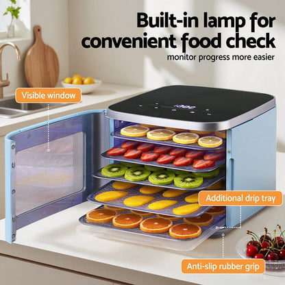 Devanti Appliances > Kitchen Appliances > Food Dehydrators Devanti 5 Trays Food Dehydrator Mini Fruit Dryer 500W