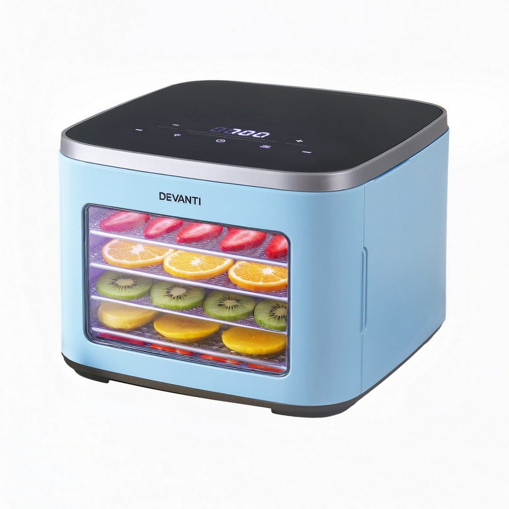 Devanti Appliances > Kitchen Appliances > Food Dehydrators Devanti 5 Trays Food Dehydrator Mini Fruit Dryer 500W