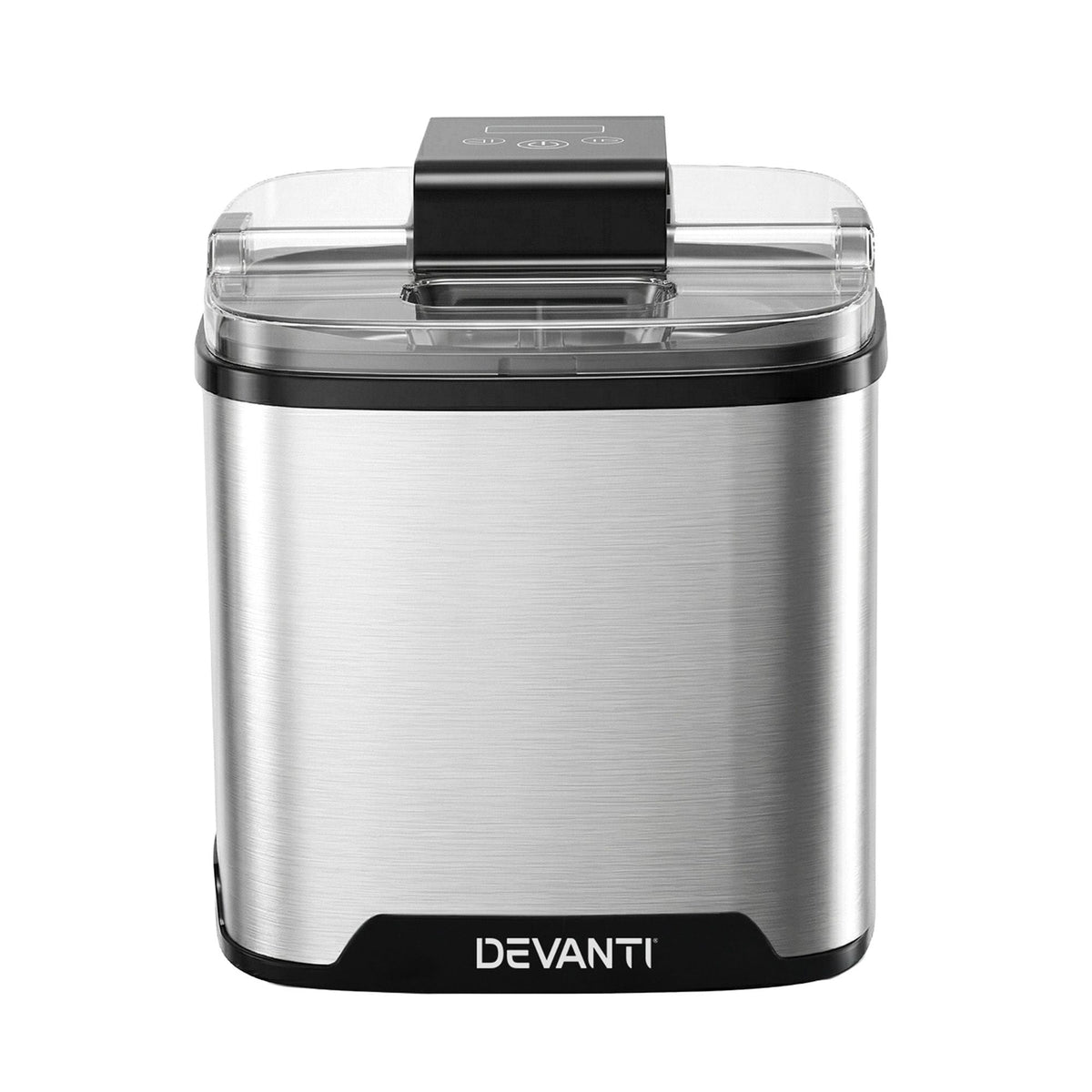 Devanti Appliances > Kitchen Appliances > Ice Makers Devanti Ice Cream Maker Slushie Machine 2L Homemade Gelato Sorbet Sliver