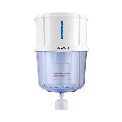 Devanti Appliances > Kitchen Appliances > Water Dispensers Devanti Water Cooler Dispenser 15L Filter Bottle