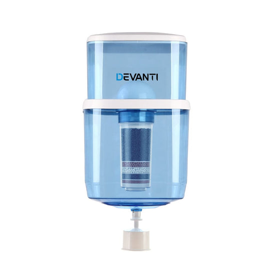 Devanti Appliances > Kitchen Appliances > Water Dispensers Devanti Water Cooler Dispenser 22L Filter Bottle