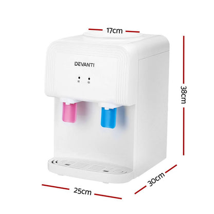 Devanti Appliances > Kitchen Appliances > Water Dispensers Devanti Water Cooler Dispenser Bench Top White