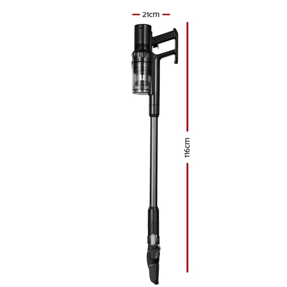 Devanti Appliances > Vacuum Cleaners > Stick Vacuums Devanti Stick Vacuum Cleaner Brushless Cordless 350W Grey