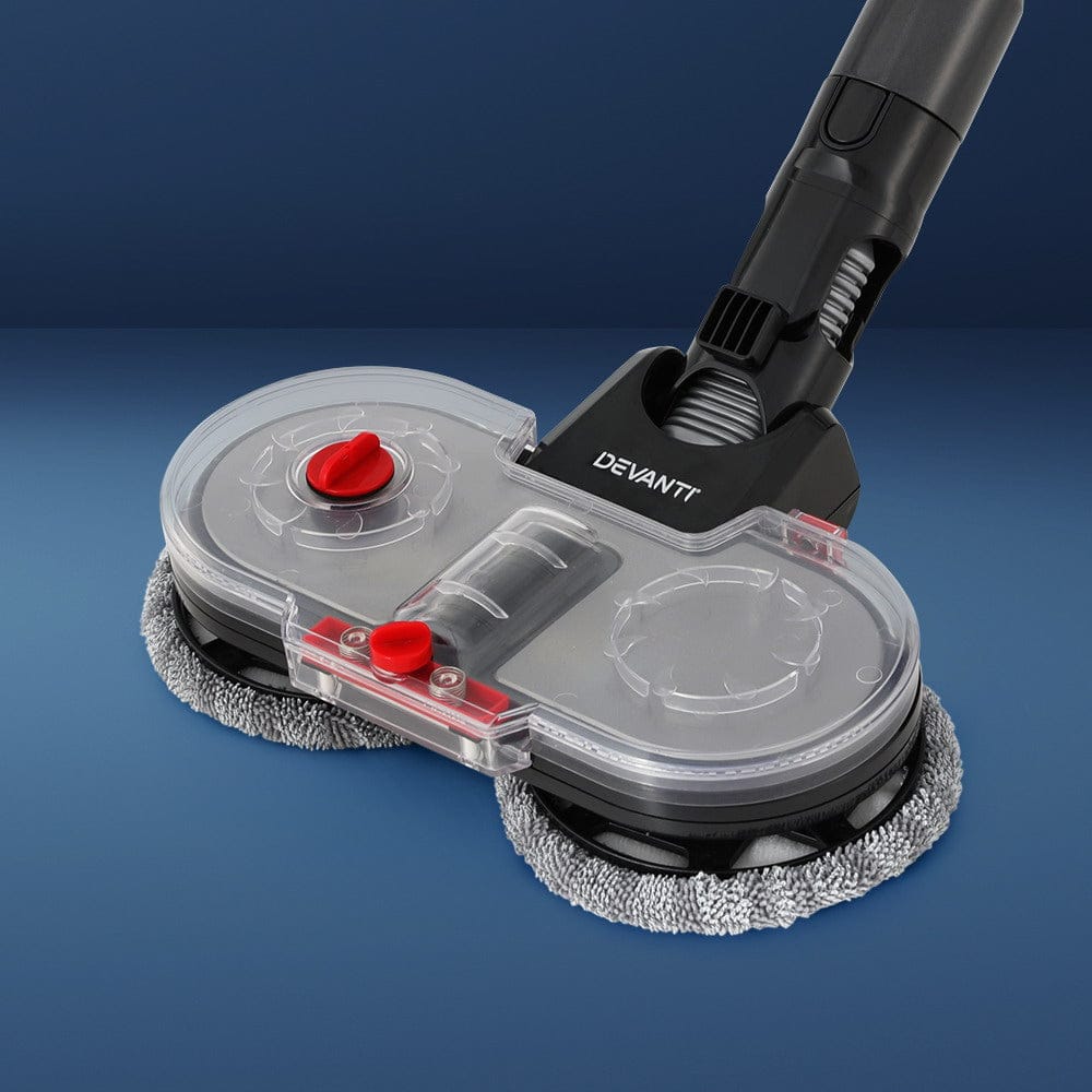 Devanti Appliances > Vacuum Cleaners > Stick Vacuums Devanti Stick Vacuum Cleaner Electric Mop Head