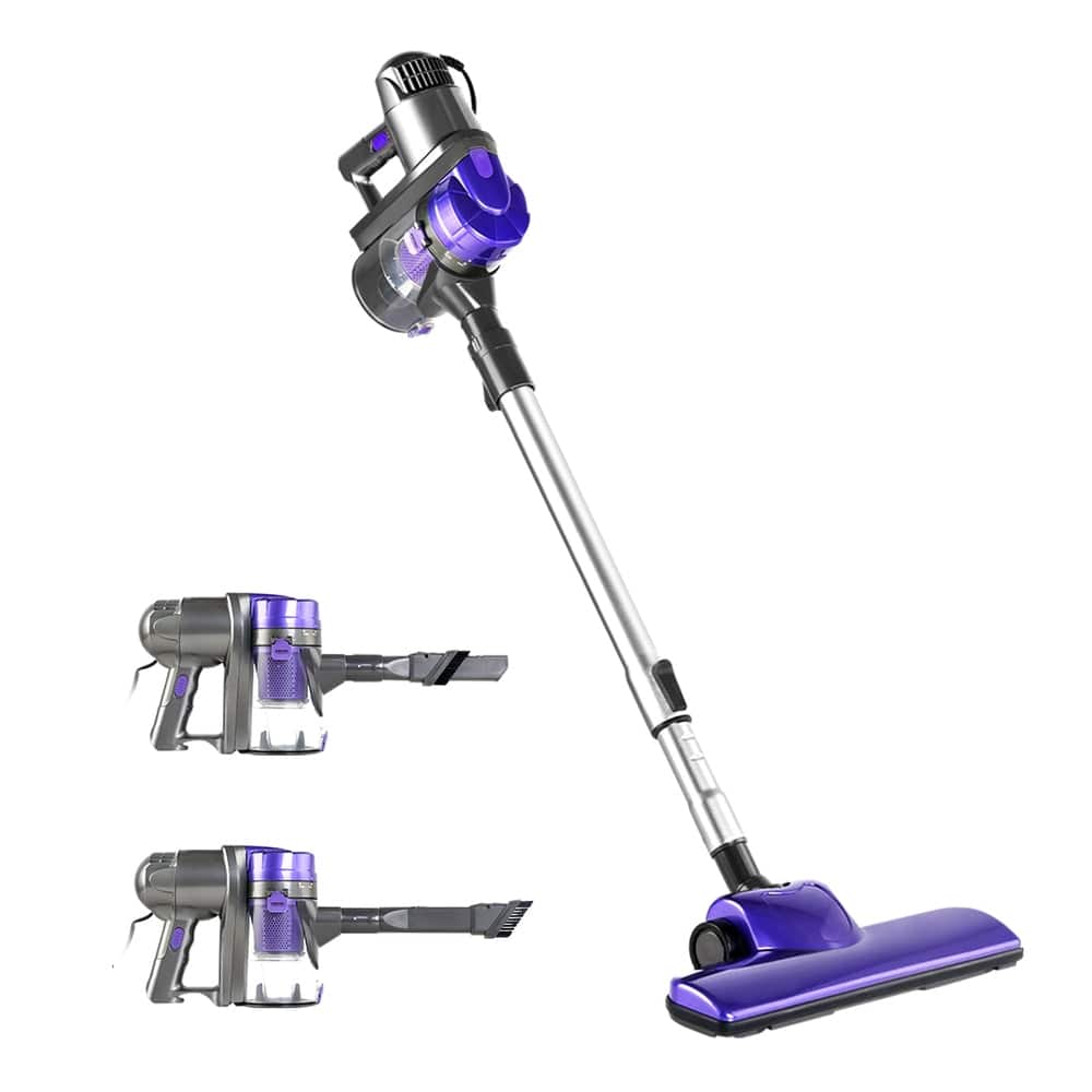 Devanti Appliances > Vacuum Cleaners > Stick Vacuums Devanti Stick Vacuum Cleaner Handheld Corded 450W Purple