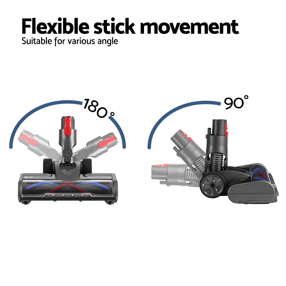 Devanti Appliances > Vacuum Cleaners > Vacuum Cleaner Accessories Devanti Brush Roller Vacuum Cleaner Head for Dyson V7 8 10 11 15