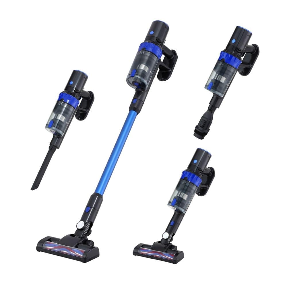 Devanti Appliances > Vacuum Cleaners > Vacuum Cleaner Accessories Devanti Stick Vacuum Cleaner Brushless Cordless 350W Blue