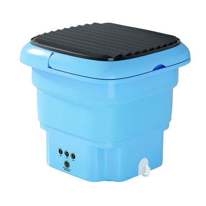 Devanti Appliances > Washers, Dryers & Irons > Washing Machines Devanti Portable Washing Machine 4.5L Blue