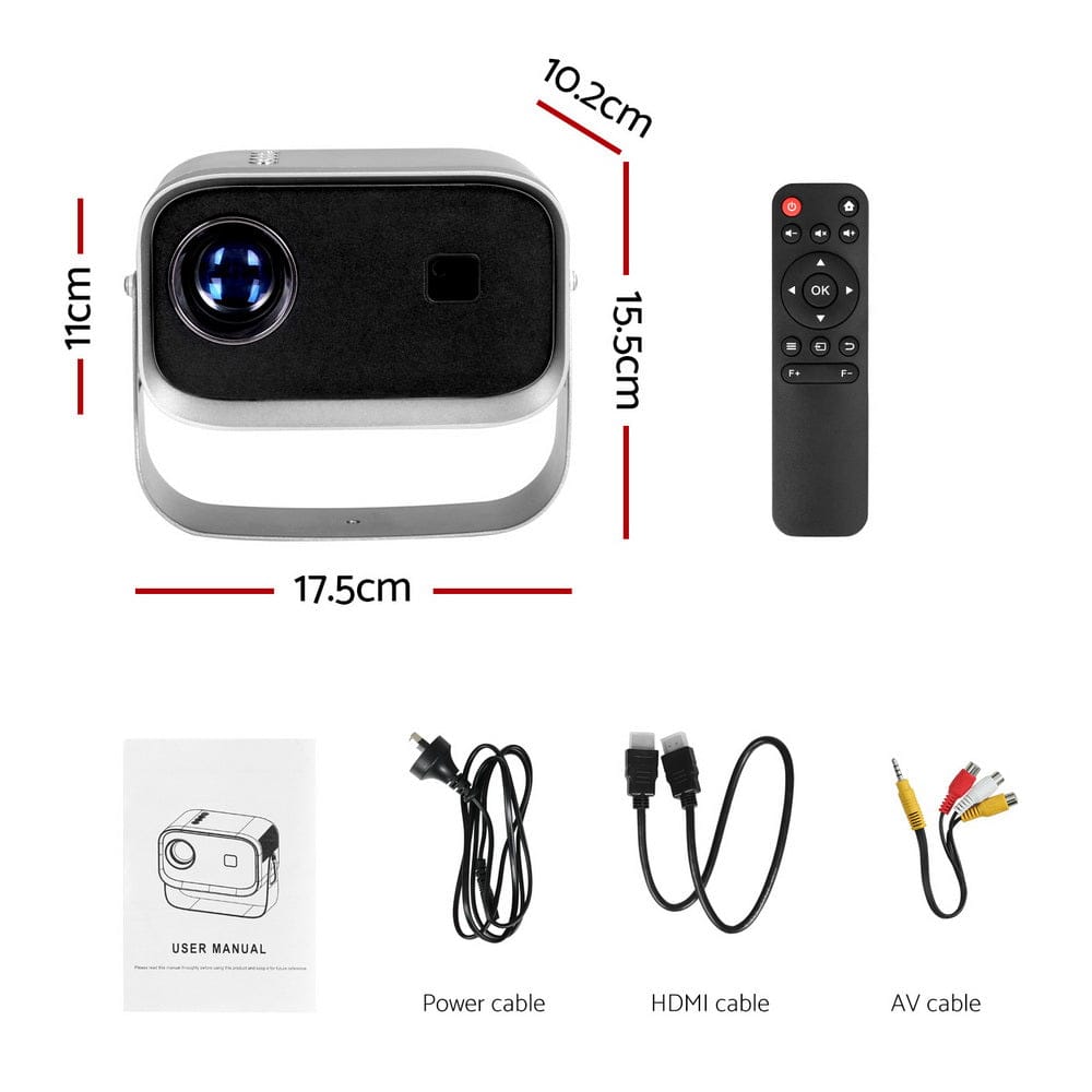 Devanti Audio & Video > Projectors & Accessories > Projectors Devanti Mini Video Projector 1080P
