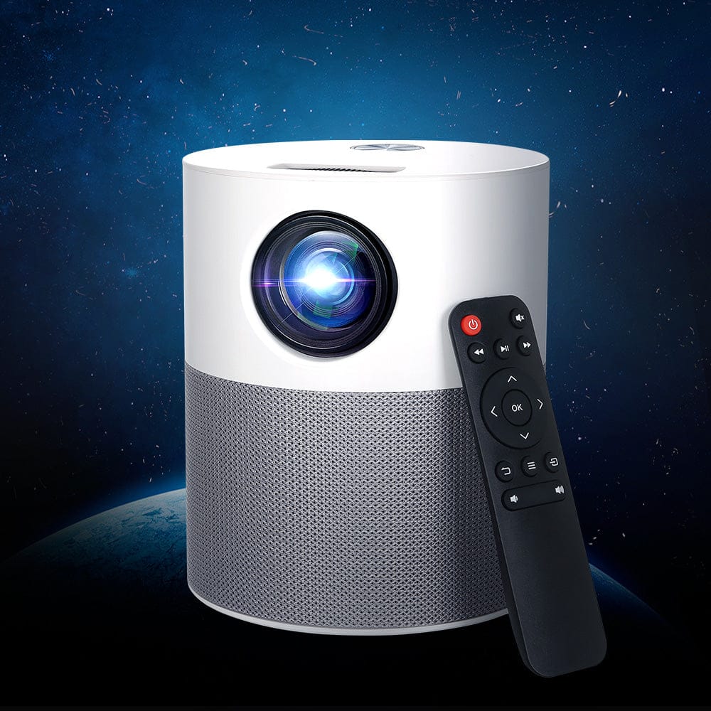 Devanti Audio & Video > Projectors & Accessories > Projectors Devanti Portable Mini Video Projector 1080P Wifi Home Theater HDMI Carry Bag