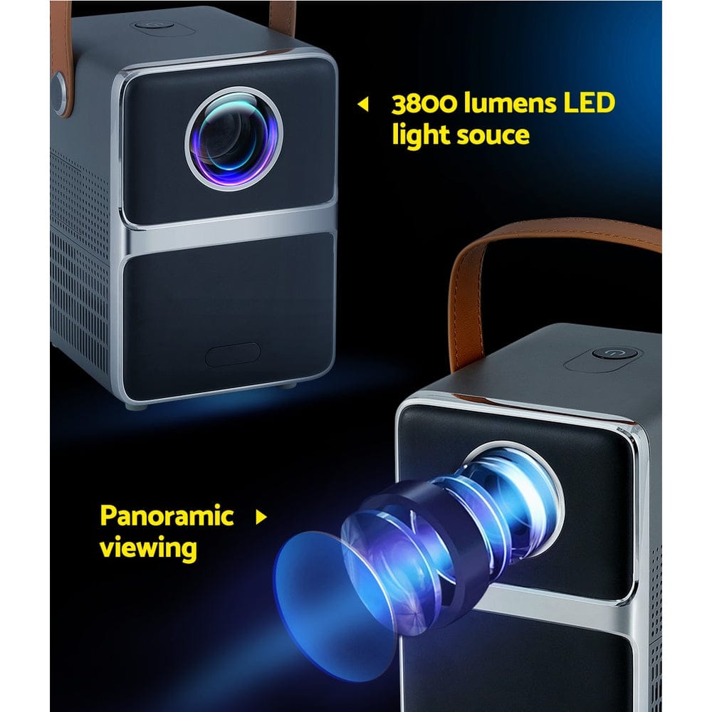 Devanti Audio & Video > Projectors & Accessories > Projectors Devanti Portable Mini Video Projector 4K Wifi Home Theater HDMI Support 1080P