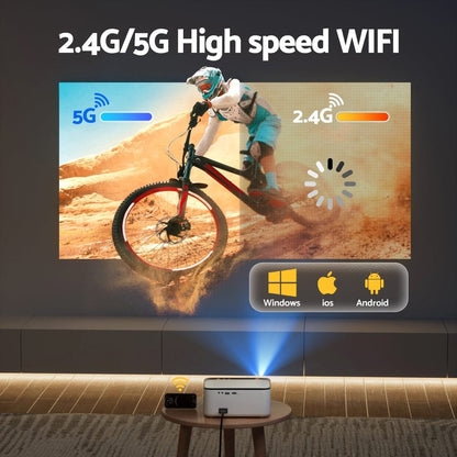 Devanti Audio & Video > Projectors & Accessories > Projectors Devanti Video Project 4K 1080P Android 5G Wifi Home Cinema