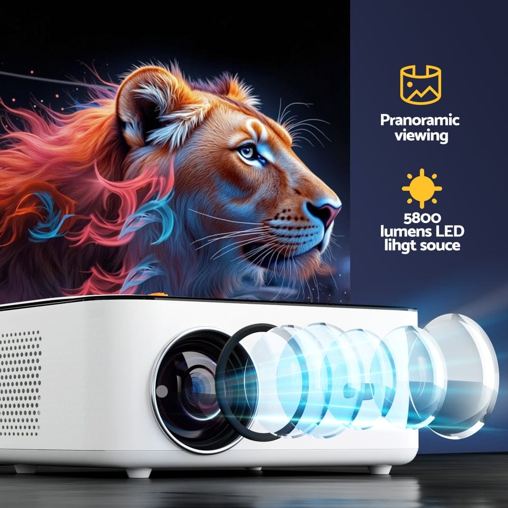 Devanti Audio & Video > Projectors & Accessories > Projectors Devanti Video Project 4K 1080P Android 5G Wifi Home Cinema