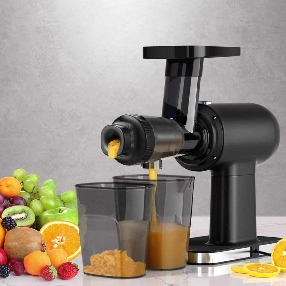 Devanti Commercial > Commercial Others > Distilling & Brewing Devanti Cold Press Slow Juicer Fruit Juice Extractor 160W Black